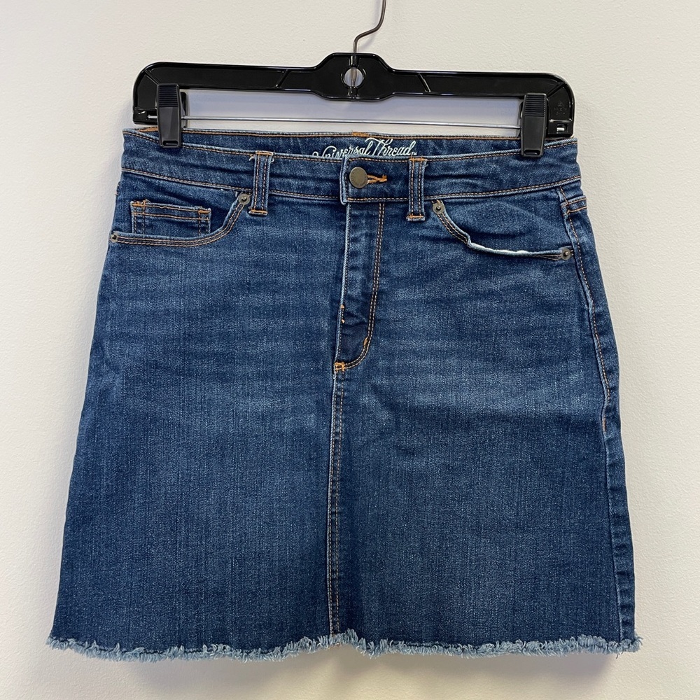 Universal Thread Blue Denim Skirt Size 2